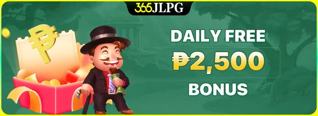 365JLPG free bonus daily promotion